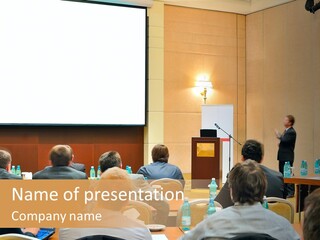 Manager Workshop Office PowerPoint Template