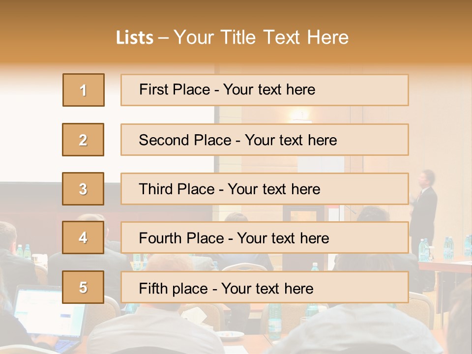 Manager Workshop Office PowerPoint Template