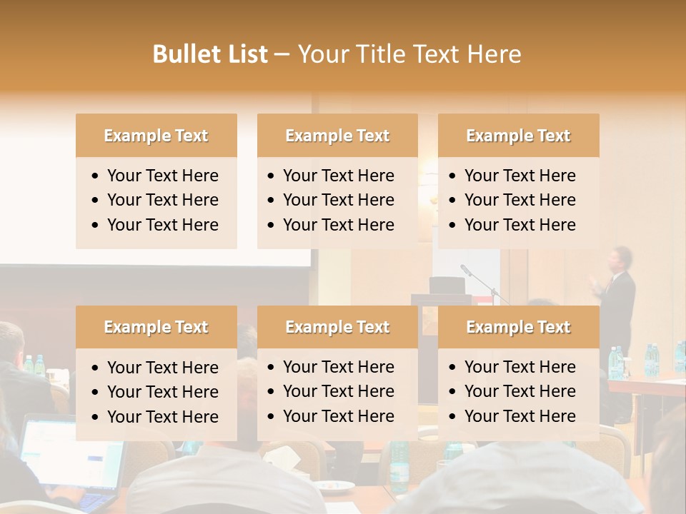 Manager Workshop Office PowerPoint Template