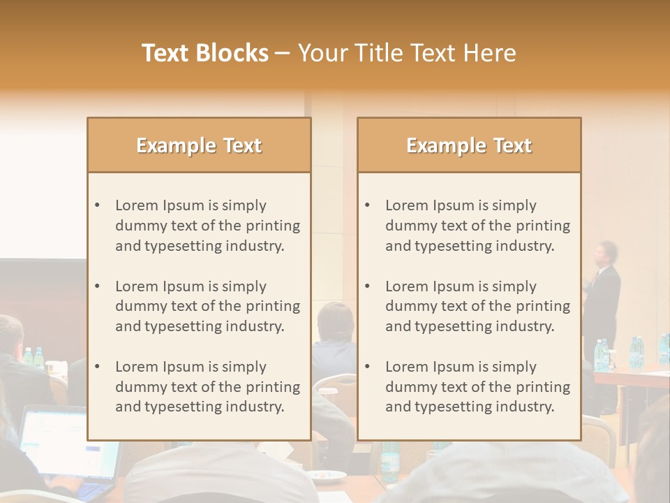 Manager Workshop Office PowerPoint Template