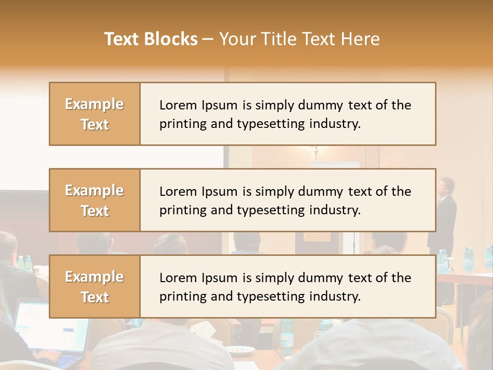Manager Workshop Office PowerPoint Template