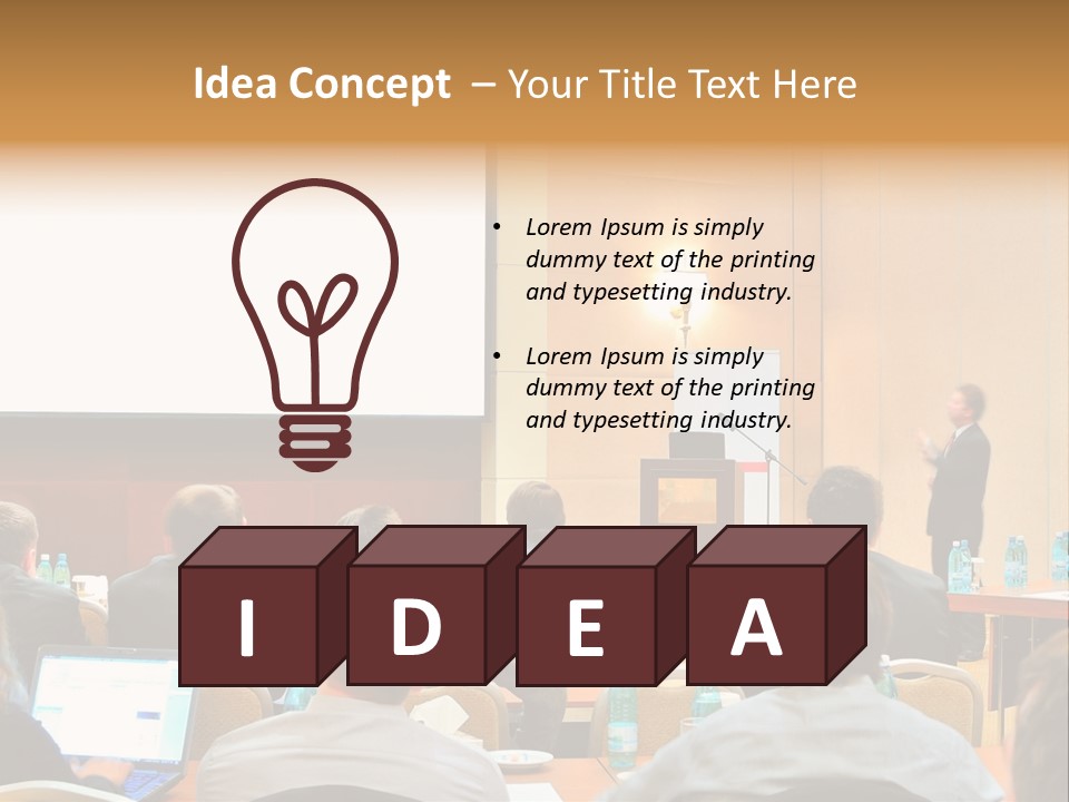 Manager Workshop Office PowerPoint Template