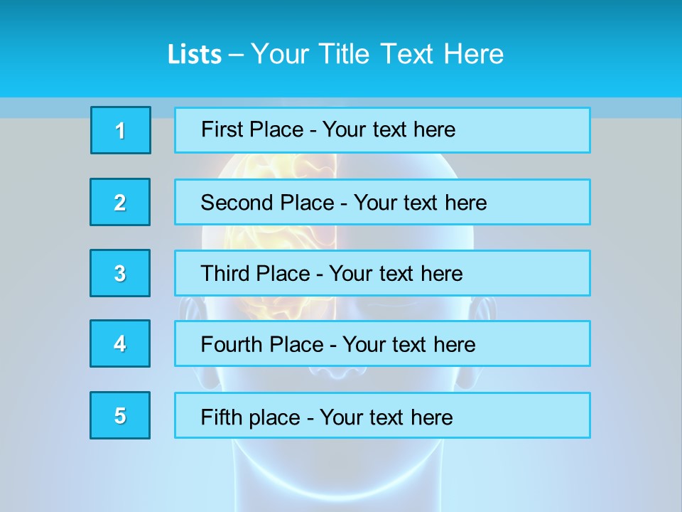 Stem Male Medicine PowerPoint Template