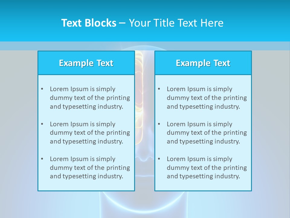 Stem Male Medicine PowerPoint Template