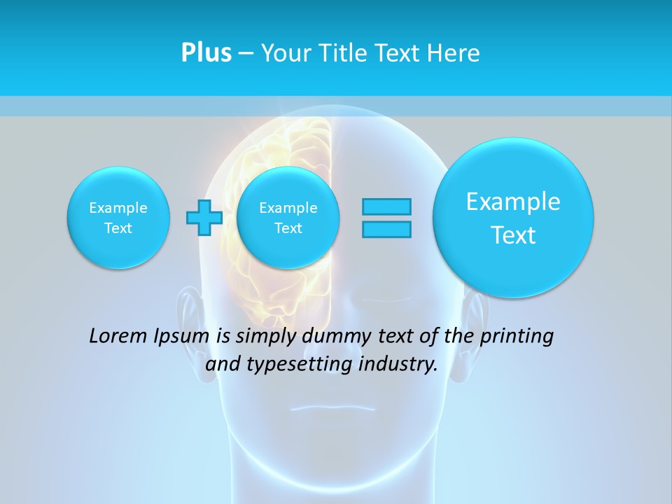 Stem Male Medicine PowerPoint Template