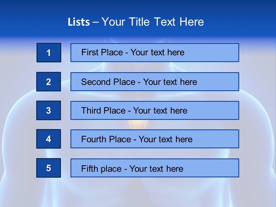 Cigarette Muscular Medicine PowerPoint Template