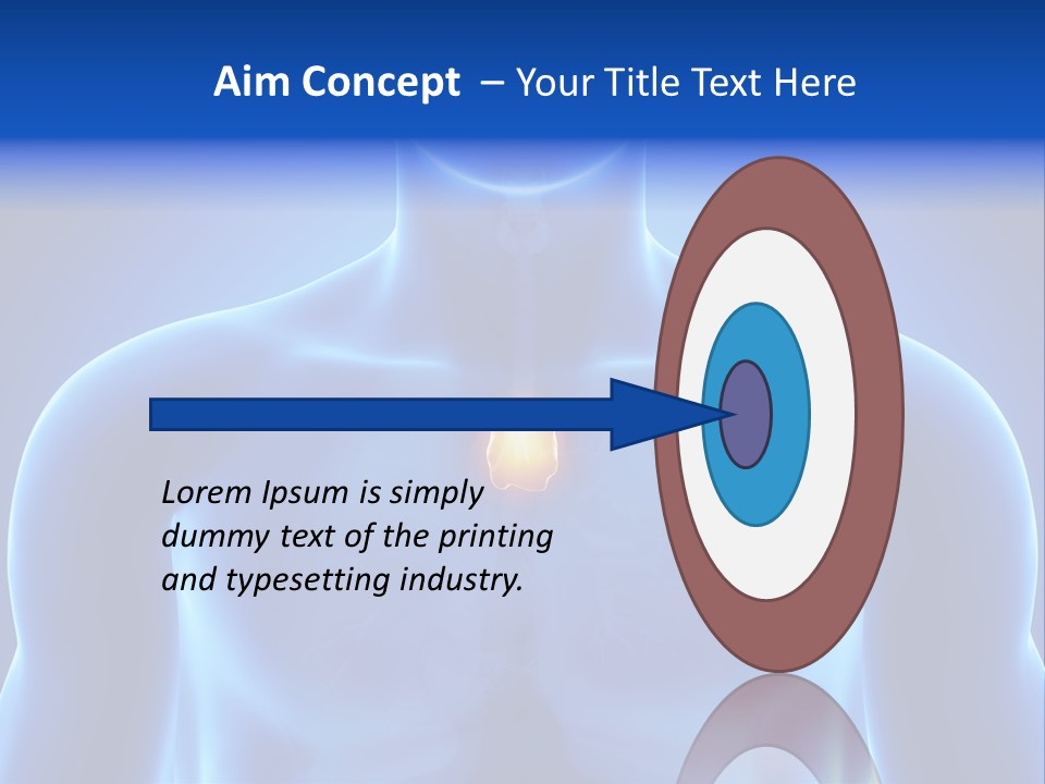 Cigarette Muscular Medicine PowerPoint Template
