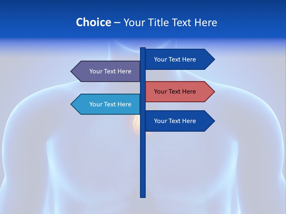 Cigarette Muscular Medicine PowerPoint Template