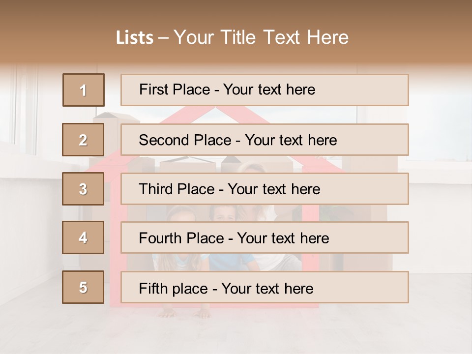 Floor Kid Concept PowerPoint Template