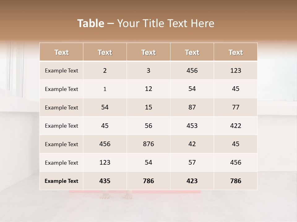 Floor Kid Concept PowerPoint Template