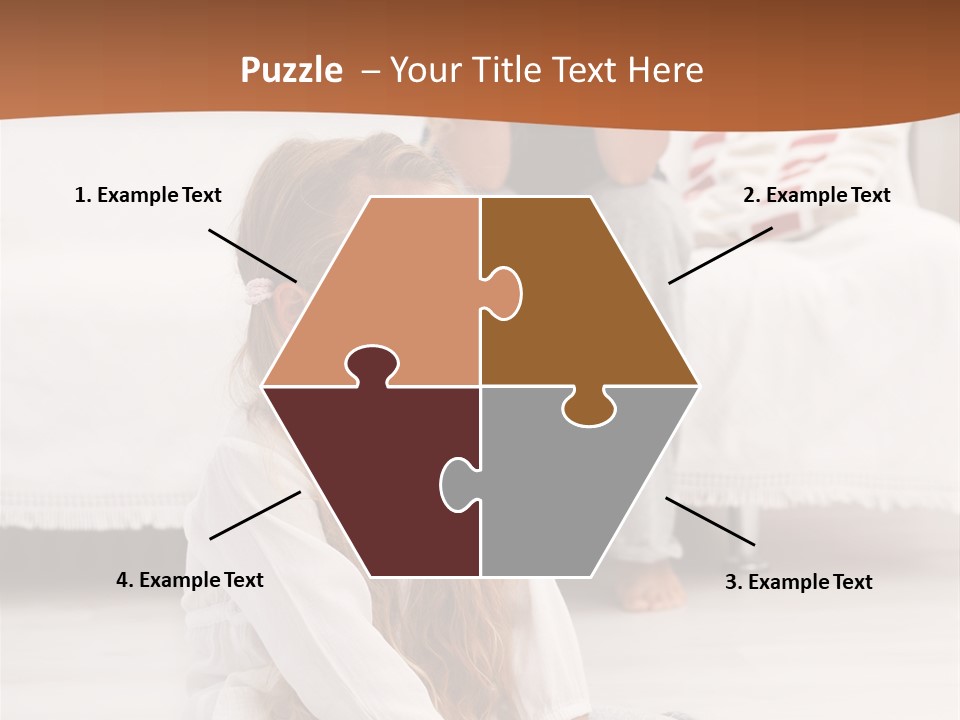 Sad Little Parent PowerPoint Template