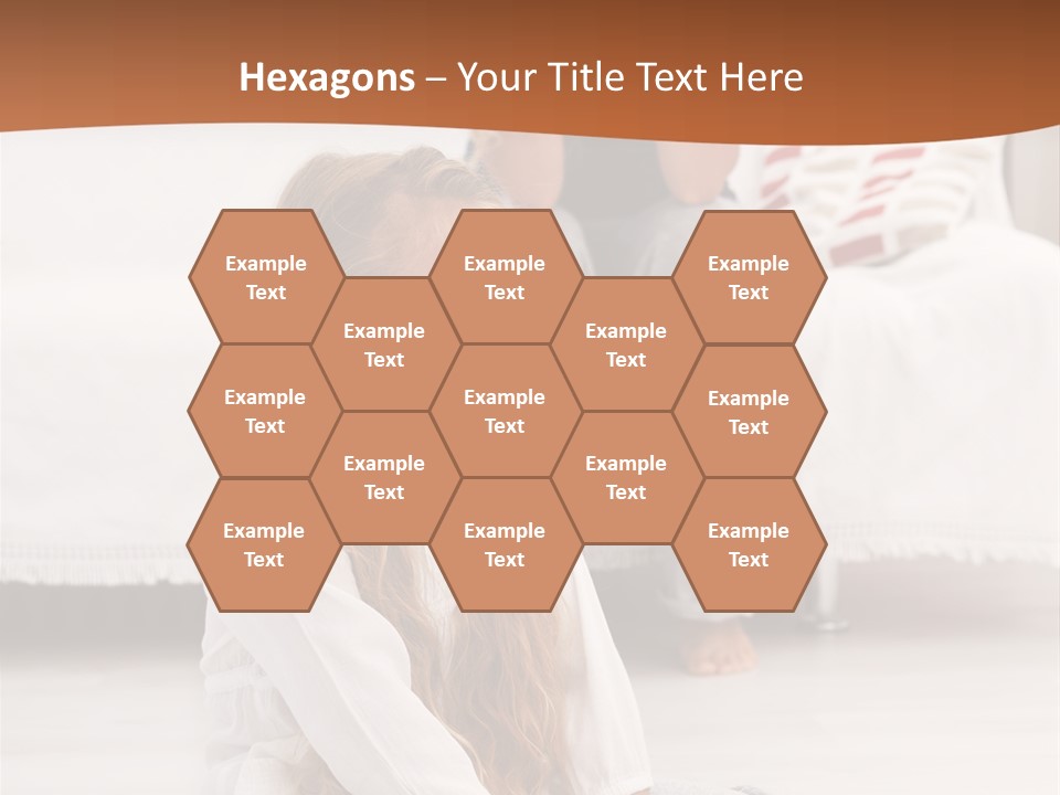 Sad Little Parent PowerPoint Template