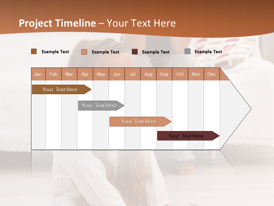 Sad Little Parent PowerPoint Template