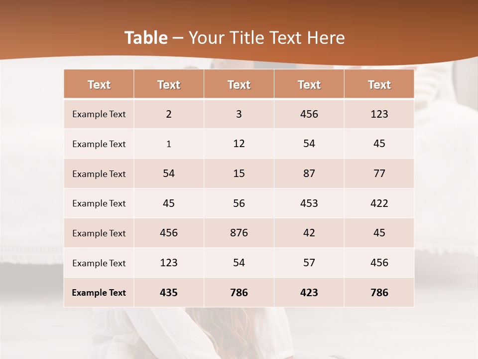 Sad Little Parent PowerPoint Template