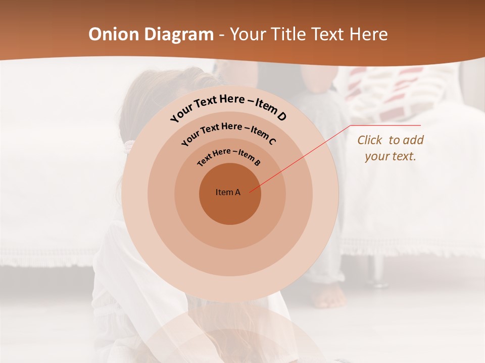 Sad Little Parent PowerPoint Template