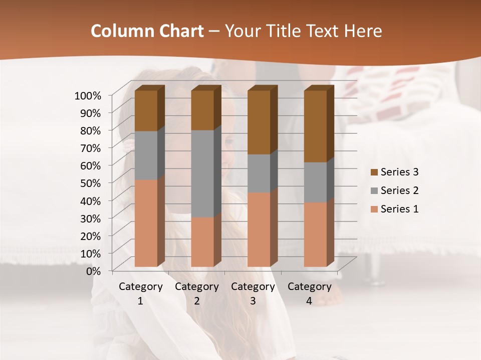 Sad Little Parent PowerPoint Template