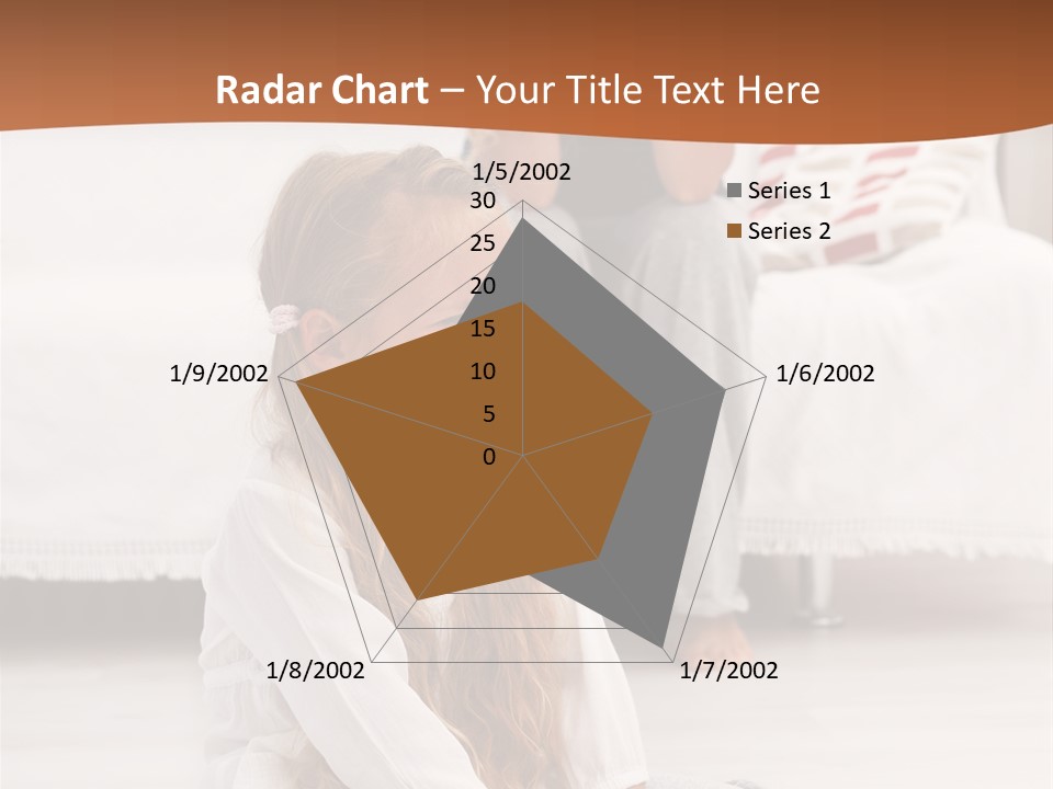 Sad Little Parent PowerPoint Template