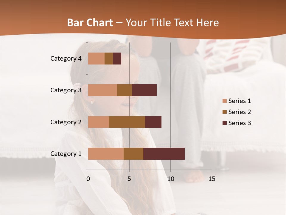 Sad Little Parent PowerPoint Template
