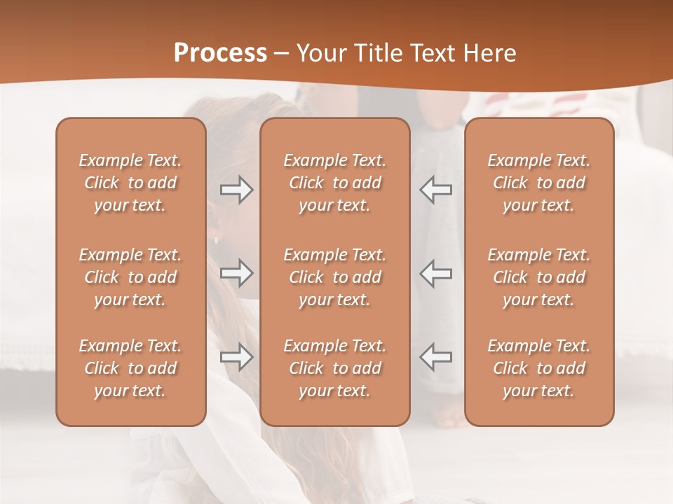 Sad Little Parent PowerPoint Template
