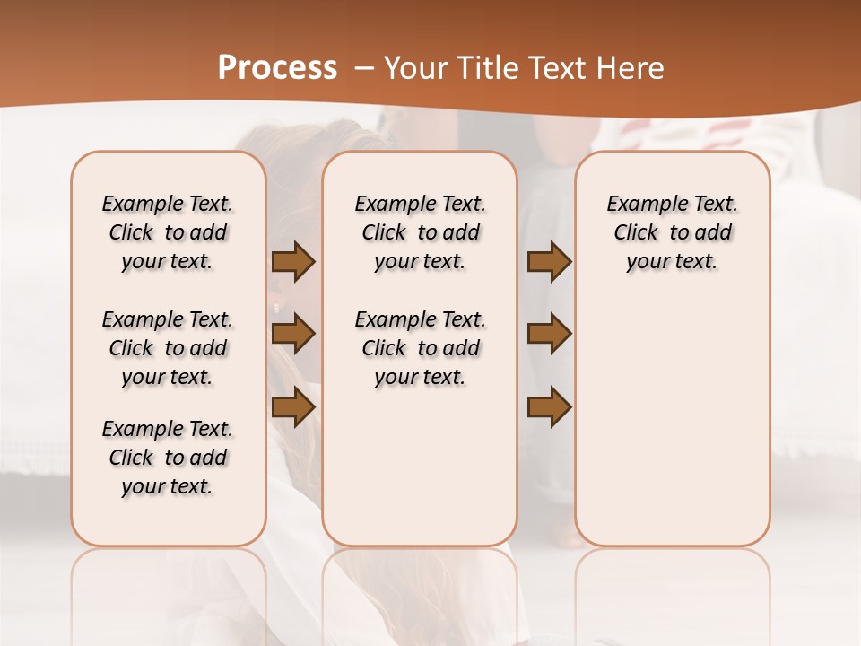 Sad Little Parent PowerPoint Template