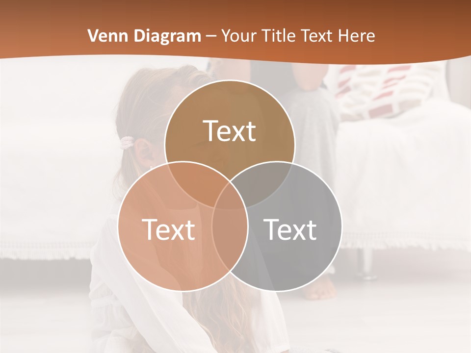 Sad Little Parent PowerPoint Template