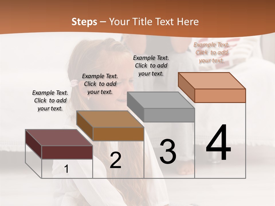 Sad Little Parent PowerPoint Template