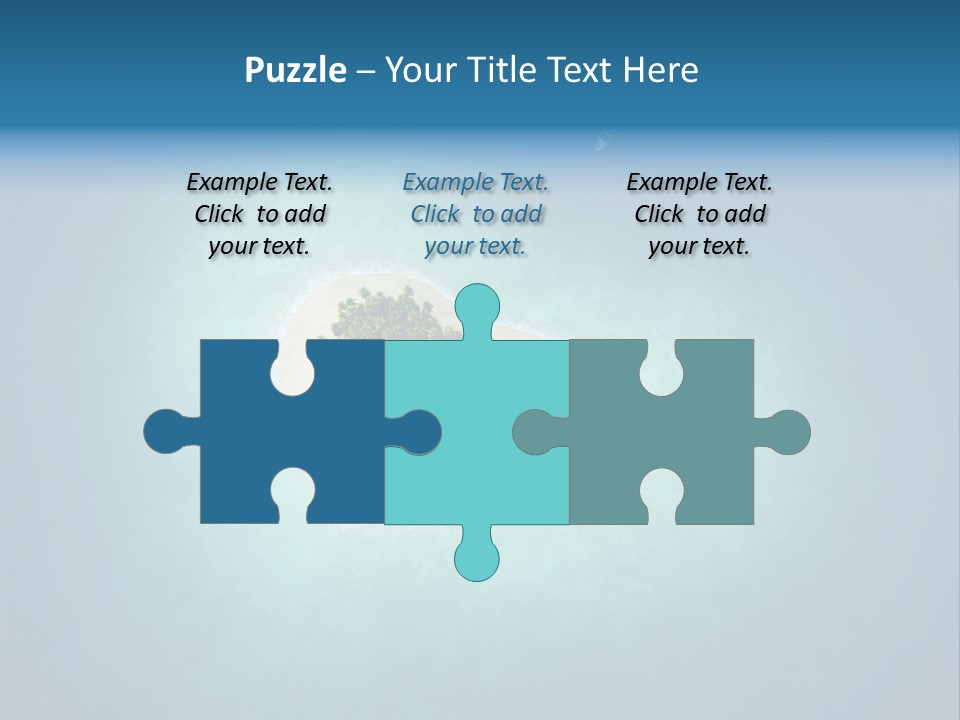 Sand Beach Wave PowerPoint Template