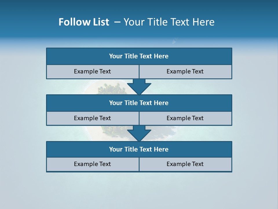 Sand Beach Wave PowerPoint Template