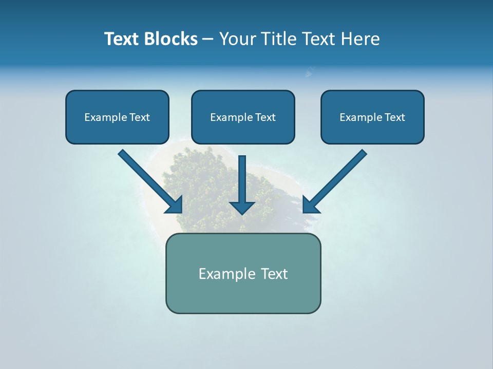 Sand Beach Wave PowerPoint Template