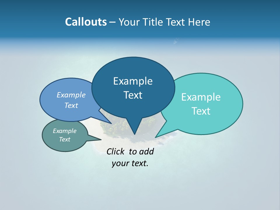 Sand Beach Wave PowerPoint Template