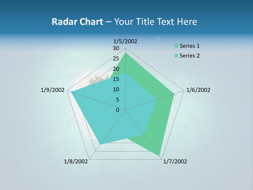 Sand Beach Wave PowerPoint Template