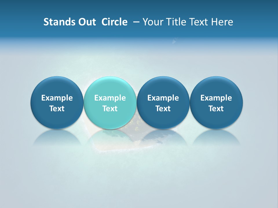 Sand Beach Wave PowerPoint Template