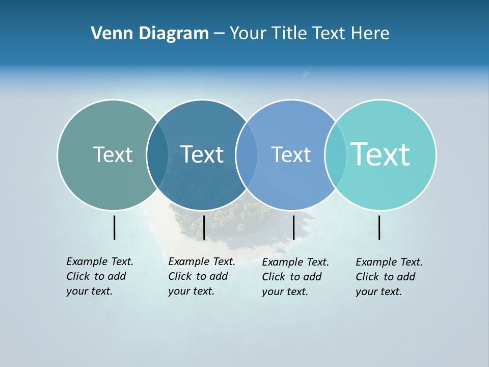 Sand Beach Wave PowerPoint Template