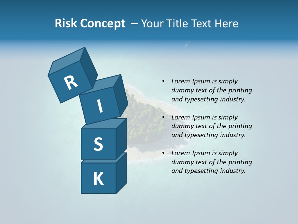 Sand Beach Wave PowerPoint Template