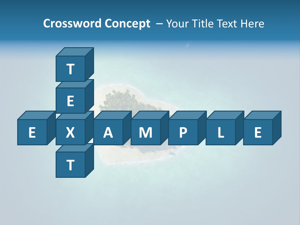 Sand Beach Wave PowerPoint Template