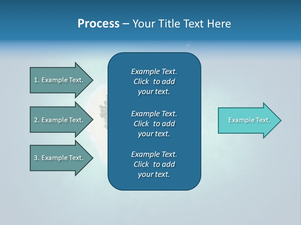 Sand Beach Wave PowerPoint Template