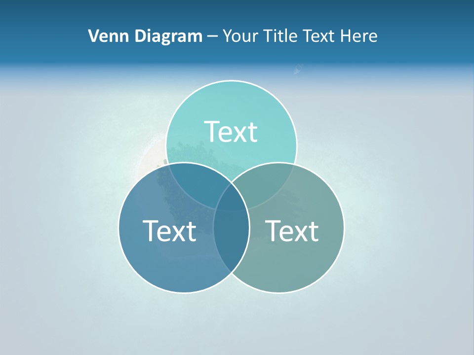 Sand Beach Wave PowerPoint Template