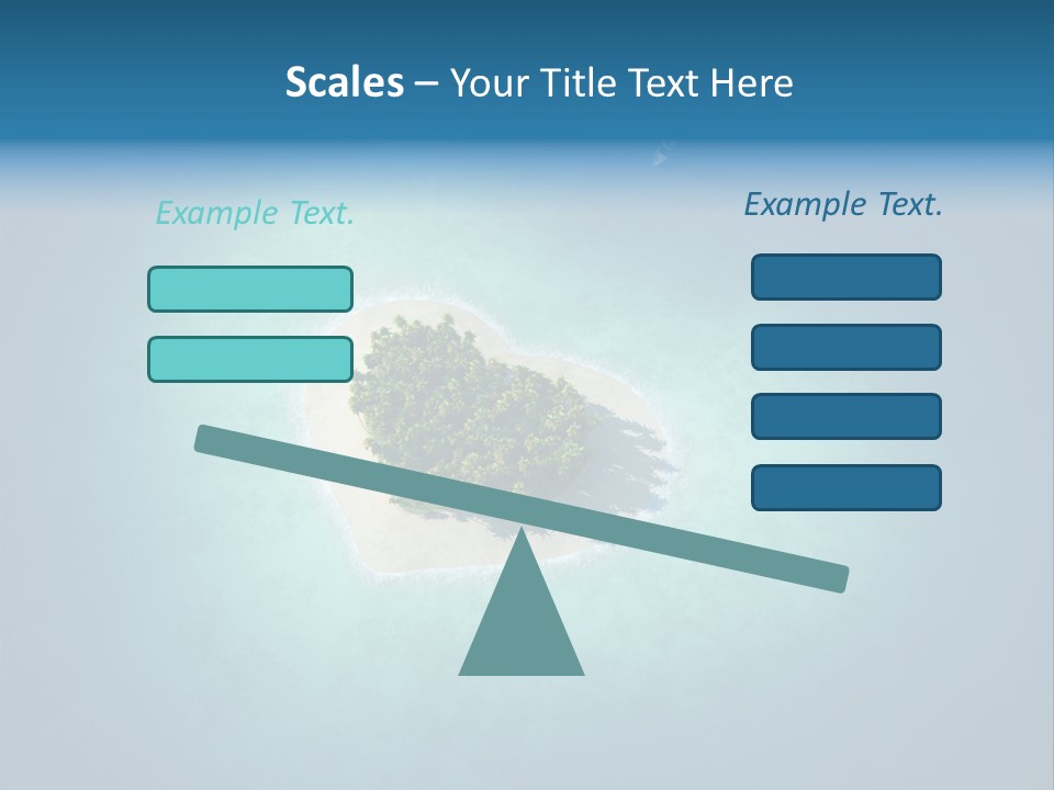 Sand Beach Wave PowerPoint Template