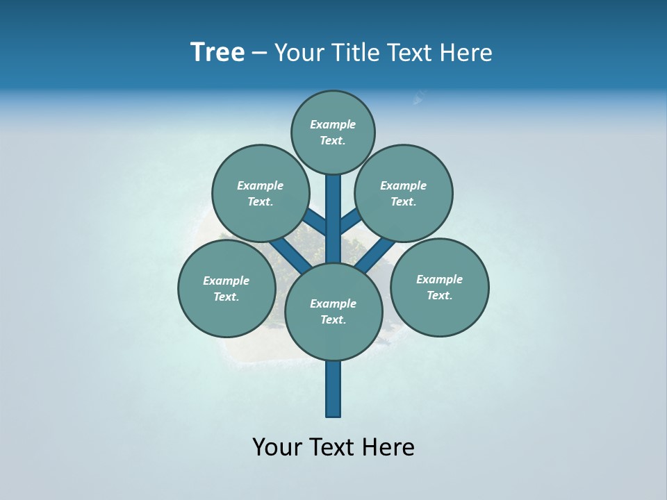 Sand Beach Wave PowerPoint Template