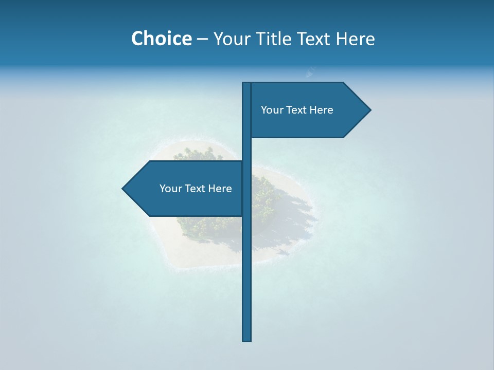 Sand Beach Wave PowerPoint Template