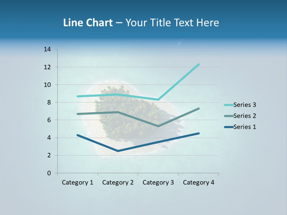 Sand Beach Wave PowerPoint Template