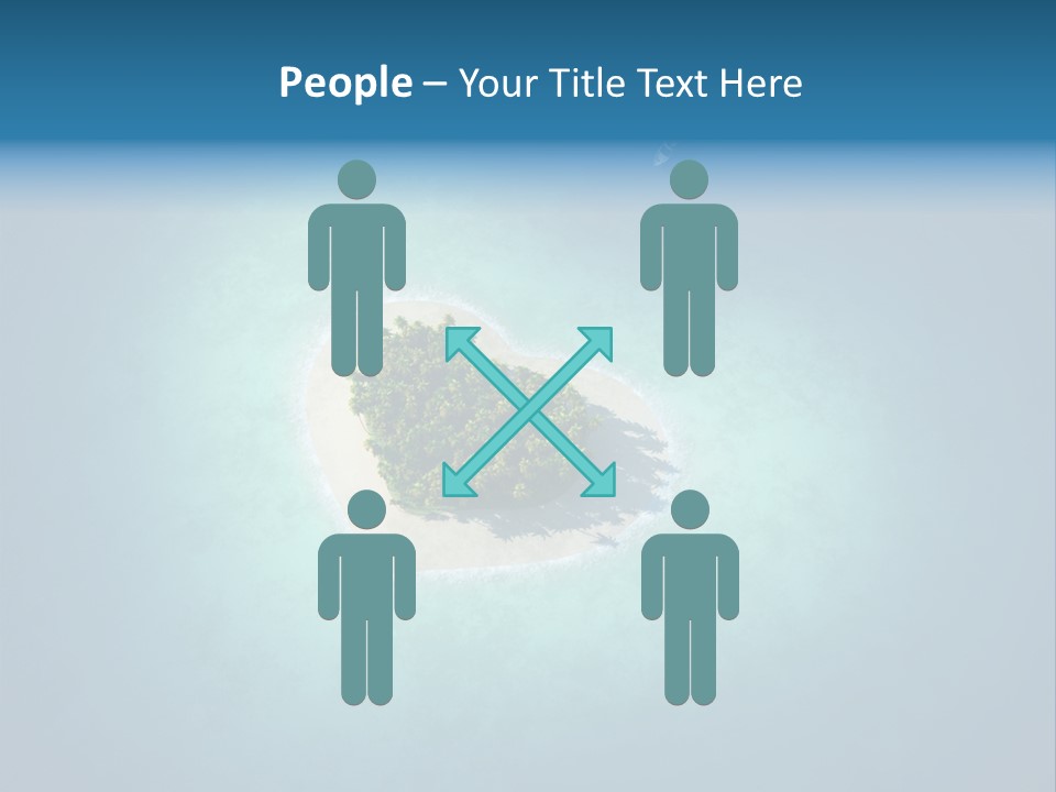 Sand Beach Wave PowerPoint Template