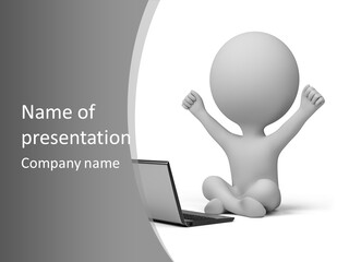 People Learning Fortune PowerPoint Template