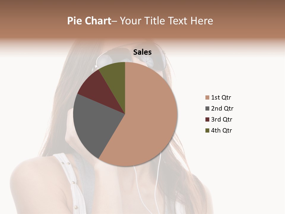 Isolated Eye Agent PowerPoint Template