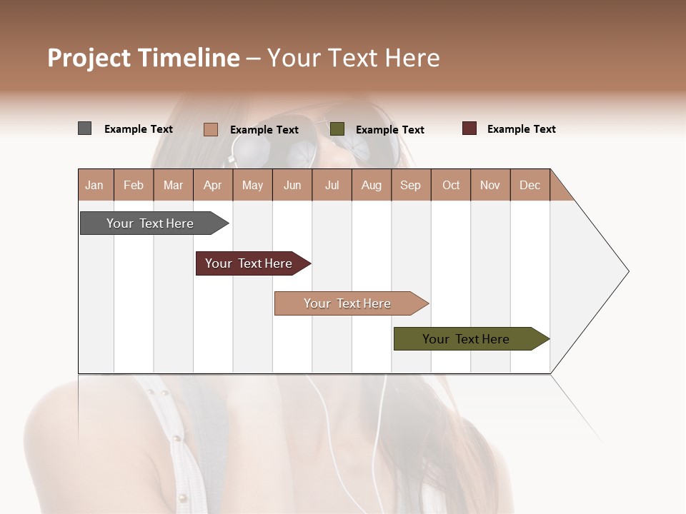 Isolated Eye Agent PowerPoint Template