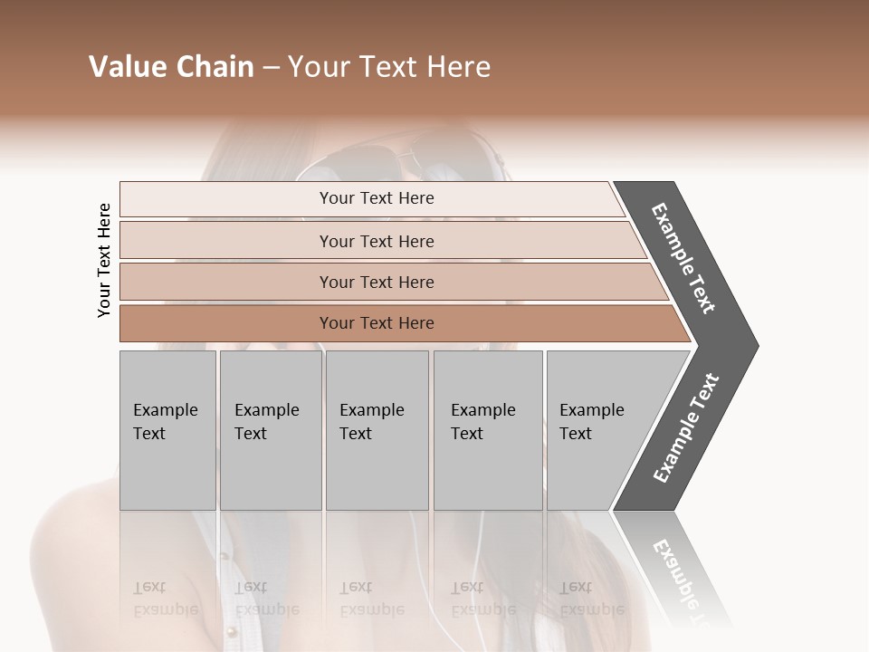 Isolated Eye Agent PowerPoint Template