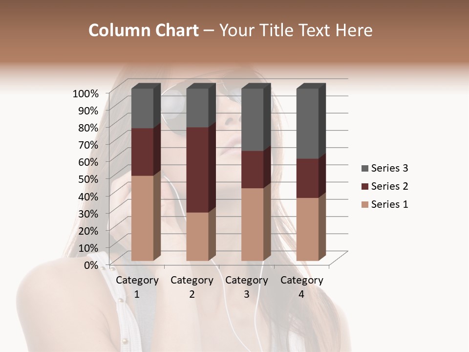 Isolated Eye Agent PowerPoint Template