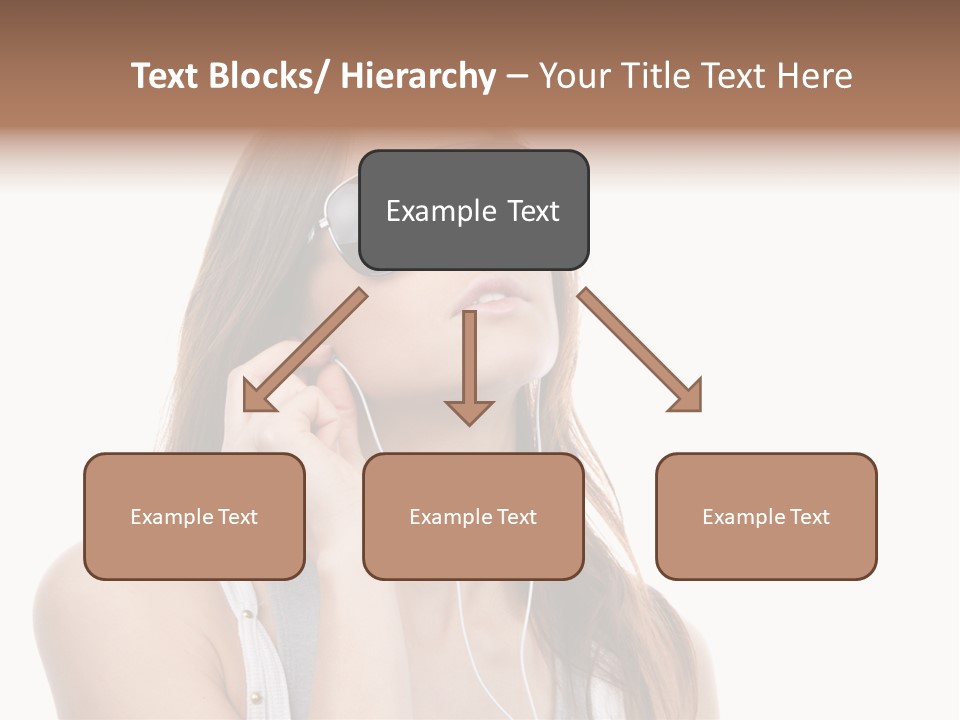 Isolated Eye Agent PowerPoint Template