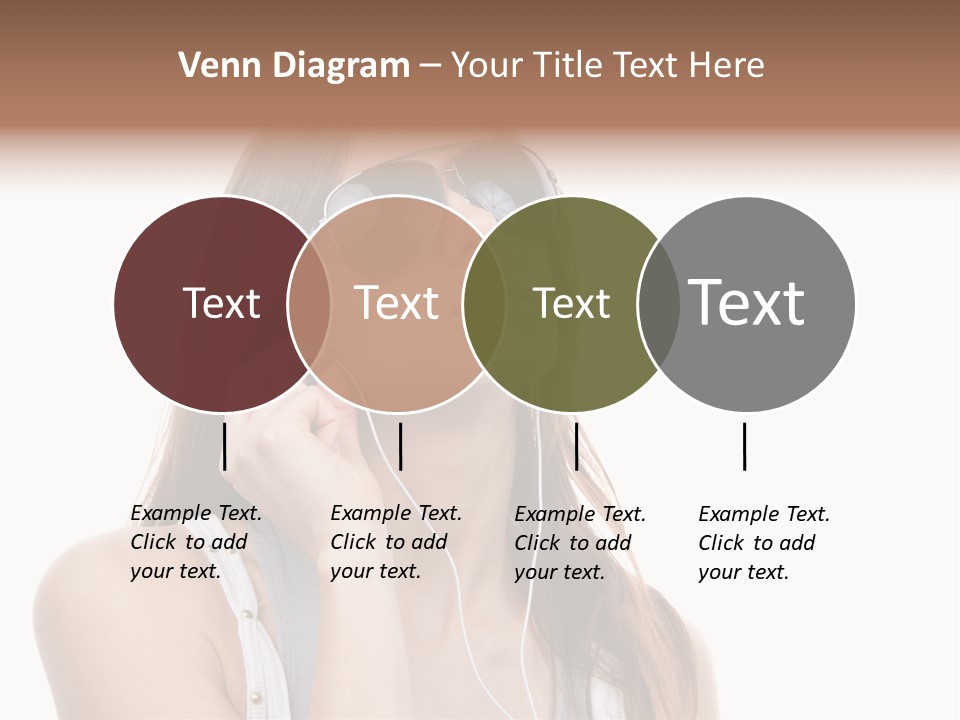 Isolated Eye Agent PowerPoint Template