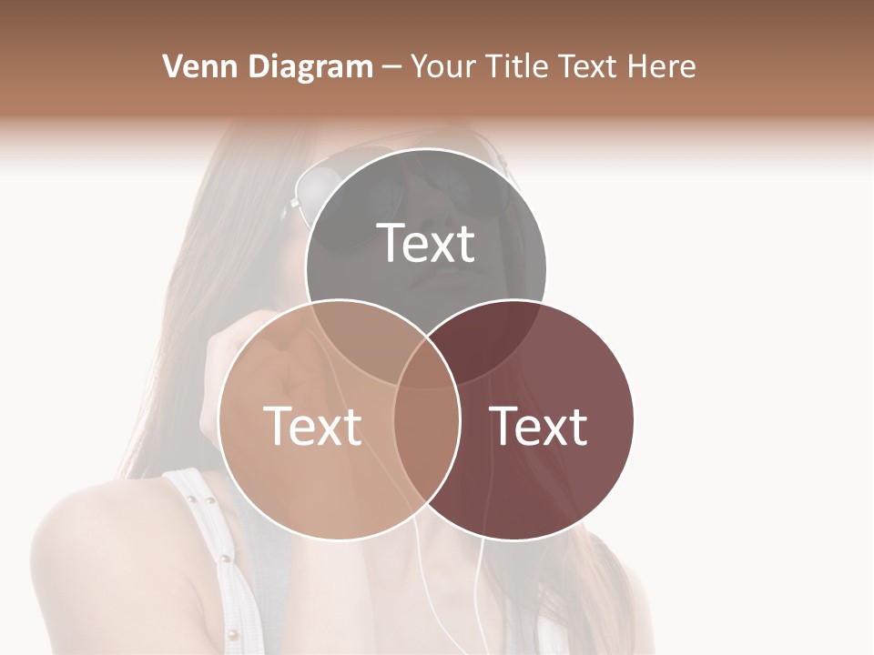 Isolated Eye Agent PowerPoint Template